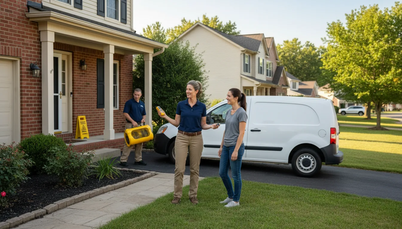 Water restoration image for Fire And Smoke Damage Restoration in White Stone, VA